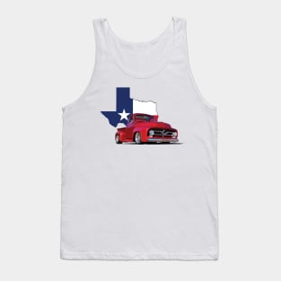 Custom Ford Truck on Texas Tank Top